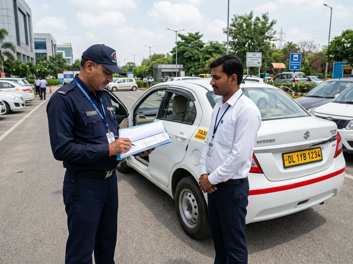 Ground driver verification and license inspection in Delhi NCR