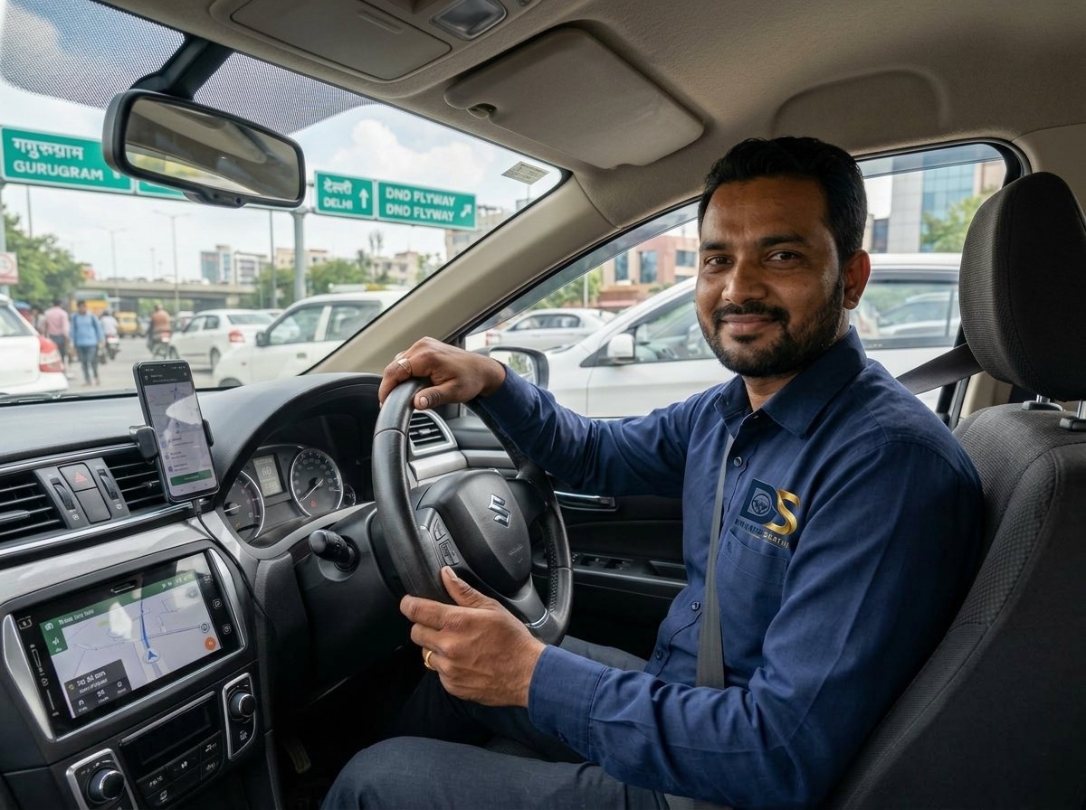 Drivers Saathi Chauffeur on Delhi NCR Route